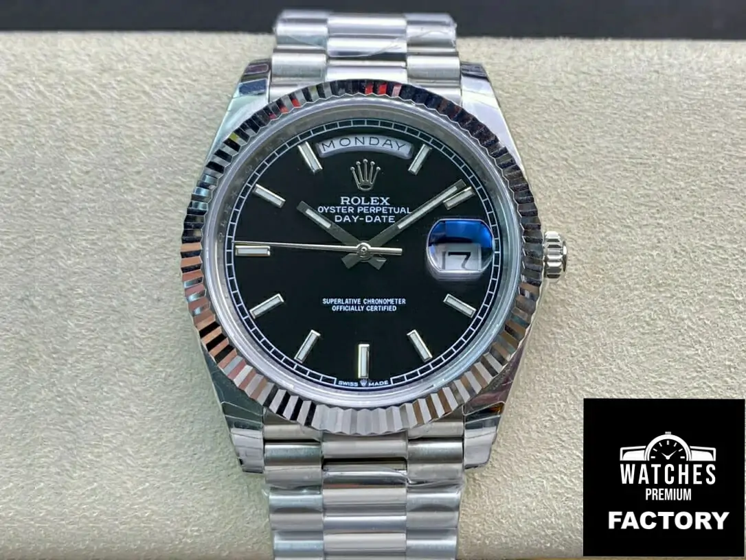Rolex Day Date M228236-0003 EW Factory Stainless Steel Strap