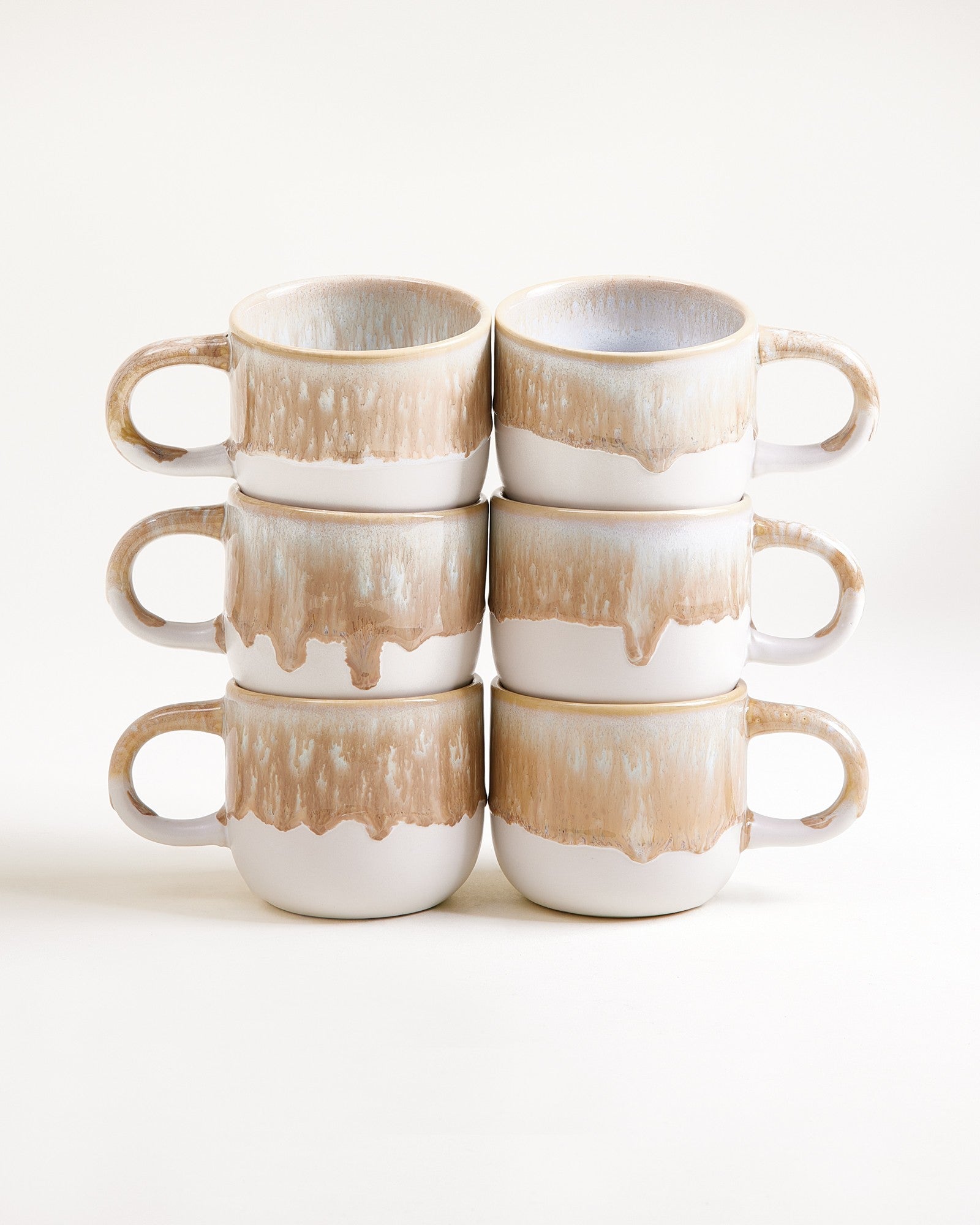 COIMBRA - SMALL MUG SAND SET OF 6