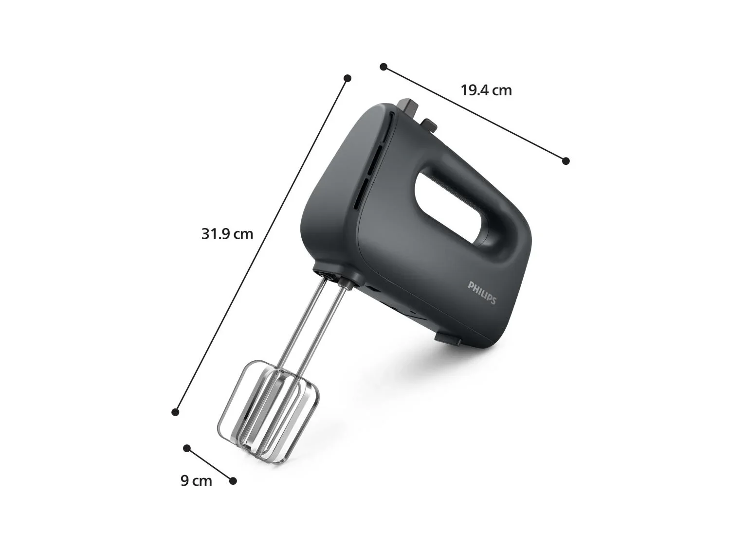 PHILIPS Batteur lectrique Srie 1000 HR3739/00