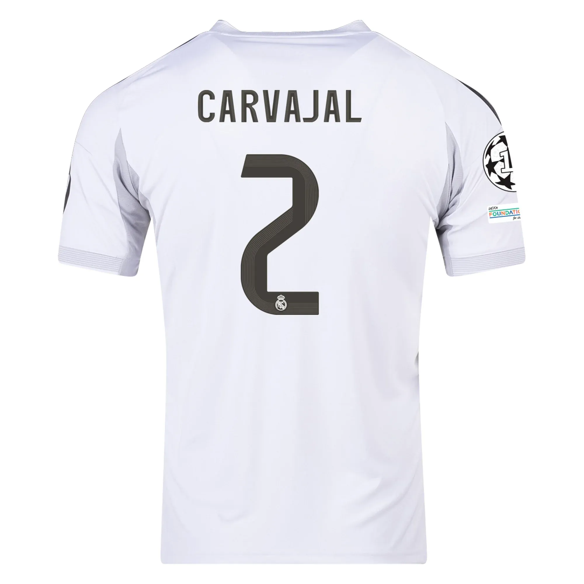 Real Madrid 25/26 Season Home Jersey - No. 2