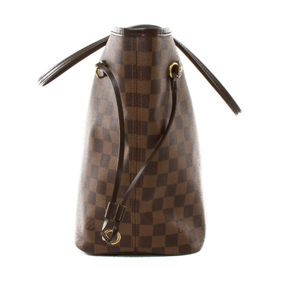 L N51105 Neverfull MM Shoulder Bag Damier Ebene Canvas