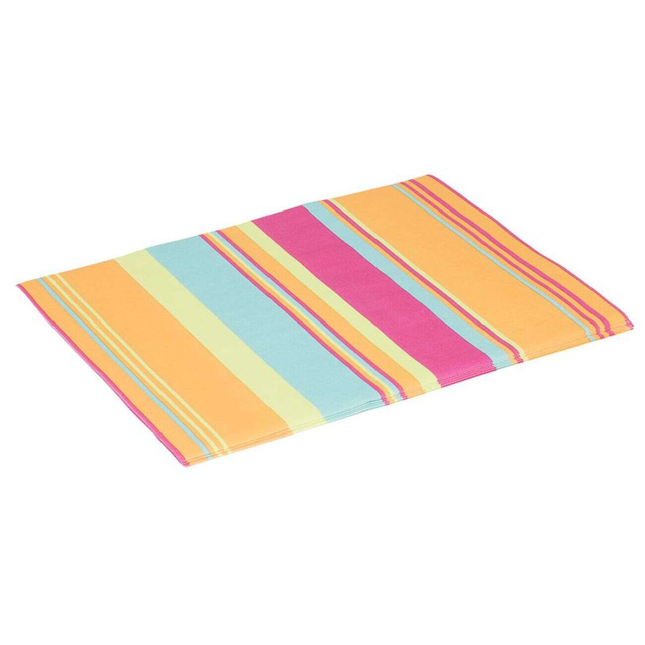 Set de table rectangulaire en papier x12