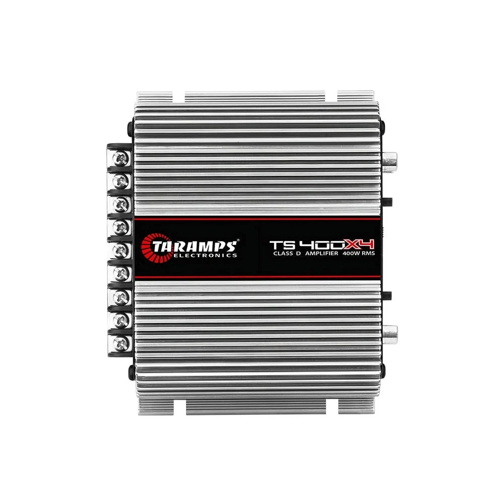 Taramps TS 400x4 4 Channels 400 Watts RMS Car Audio Amplifier 2 Ohm