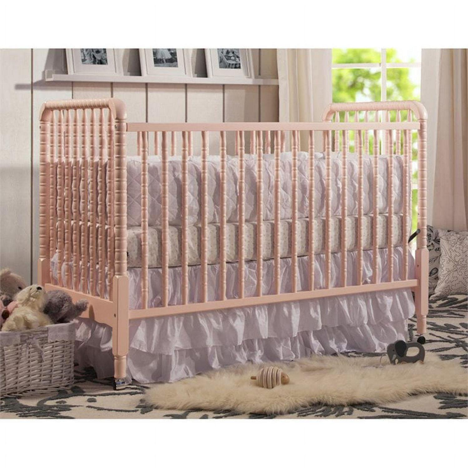 Davinci Jenny Lind 3 - in - 1 Convertible Crib in Pink Blush