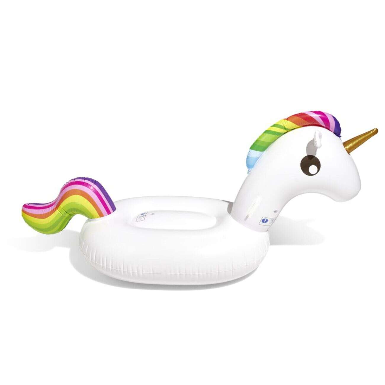 Île gonflable licorne