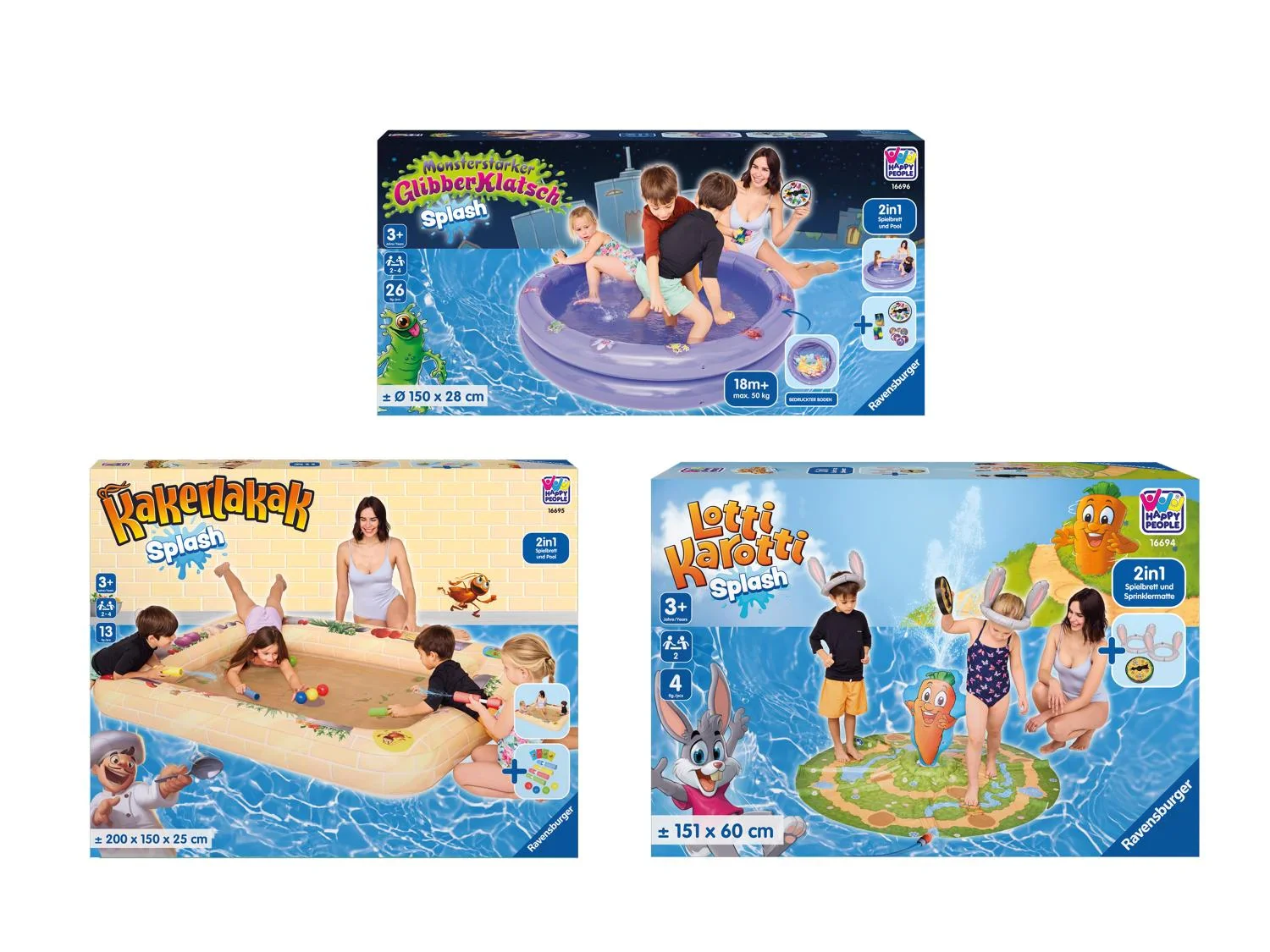 Happy People Ravensburger Jeu d'eau