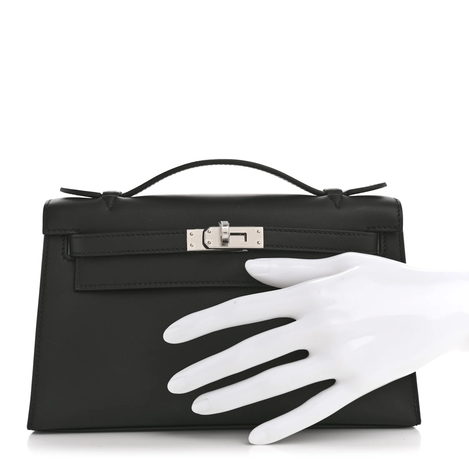 Swift Kelly Pochette Clutch Black