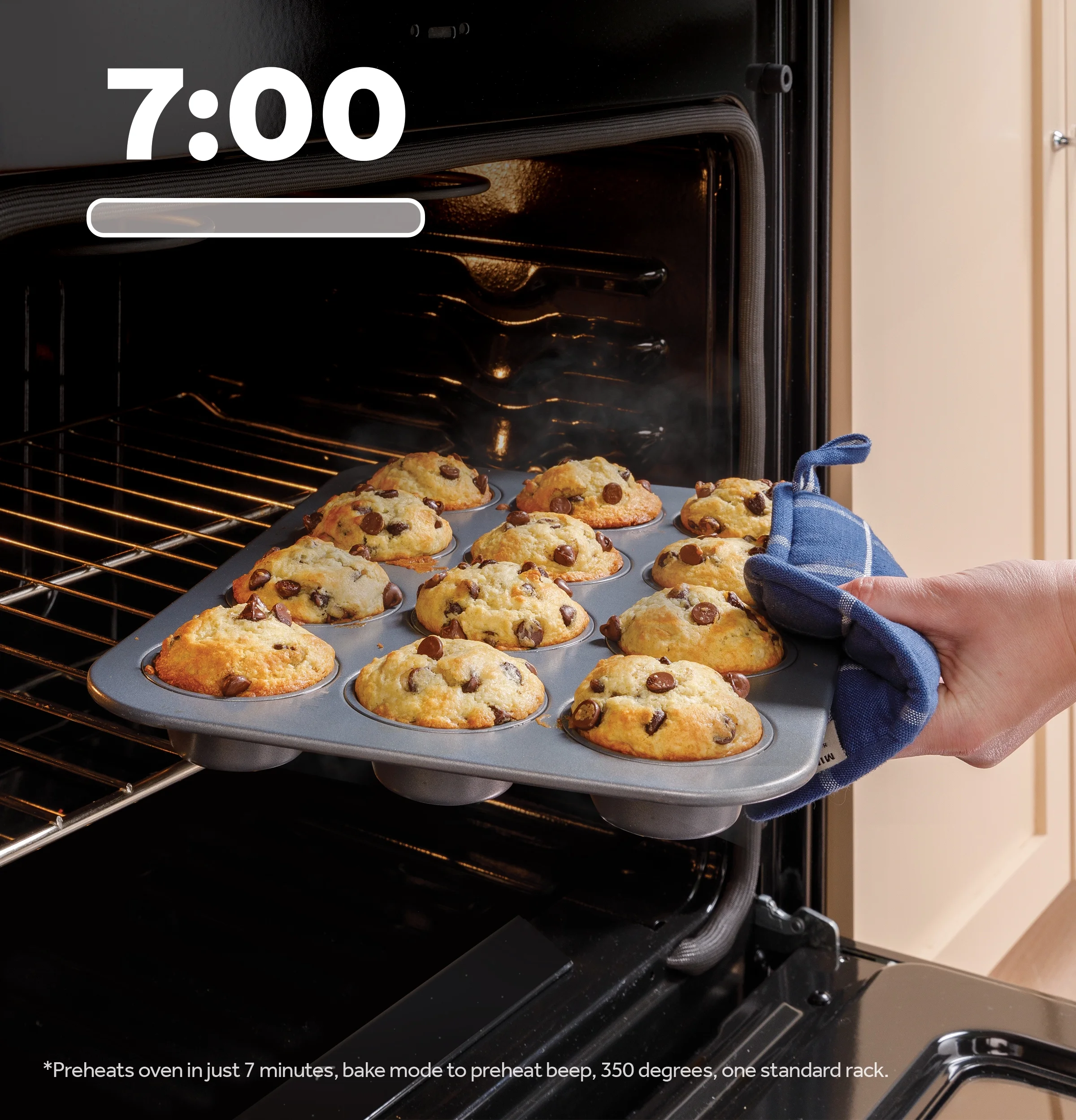 ? 30" 5.0 Cu. ft. 240 Volts Free-Standing Electric Range with Crisp Mode in Stainless Steel - Image 4