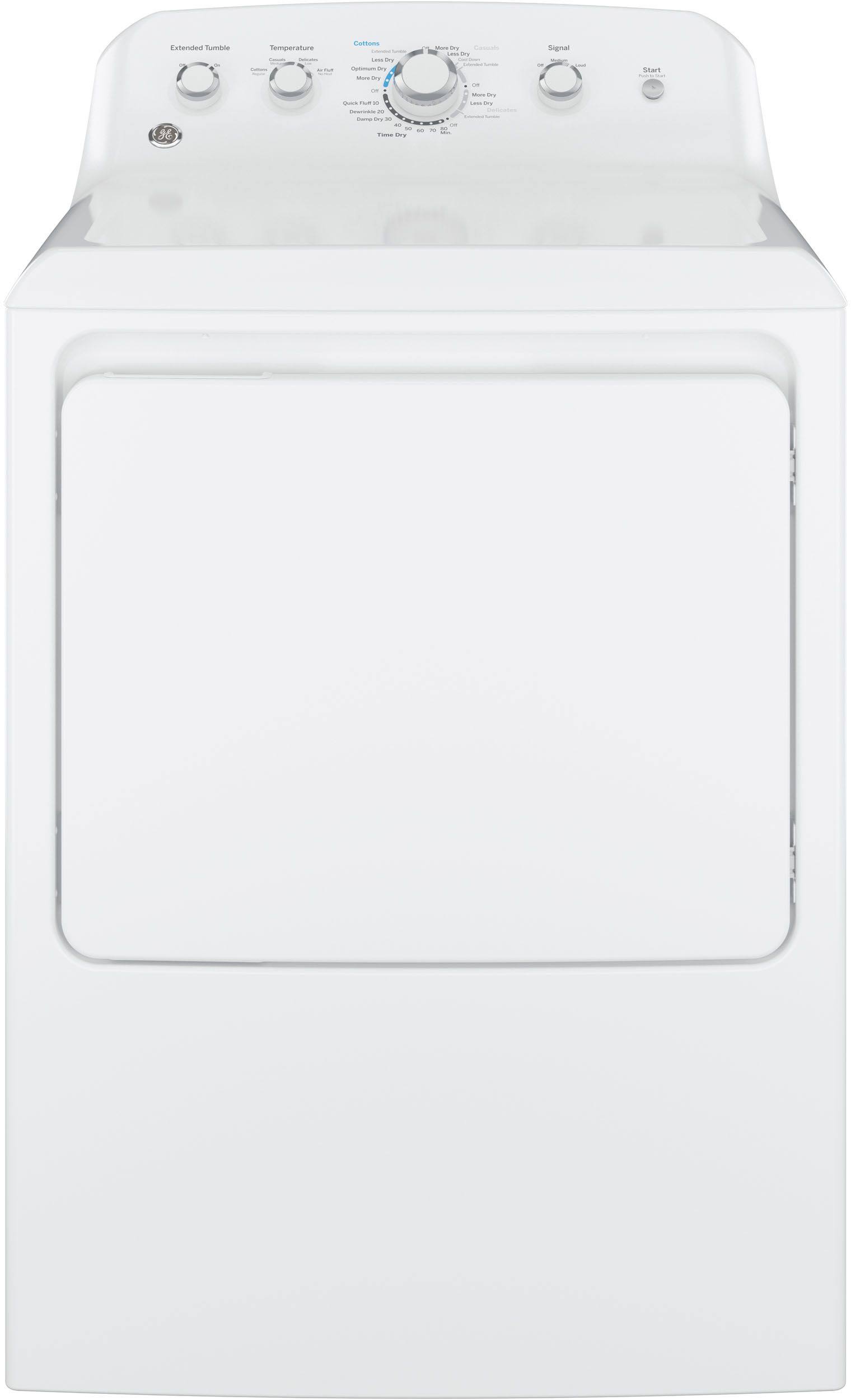 GE GTD42EASJWW 7.2 Cu. ft. Electric Dryer, White