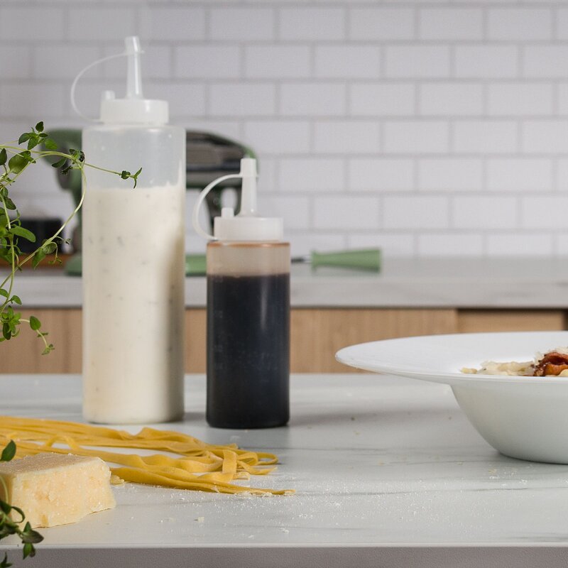 Kitchen Things dressingflaske 0,2L hvit