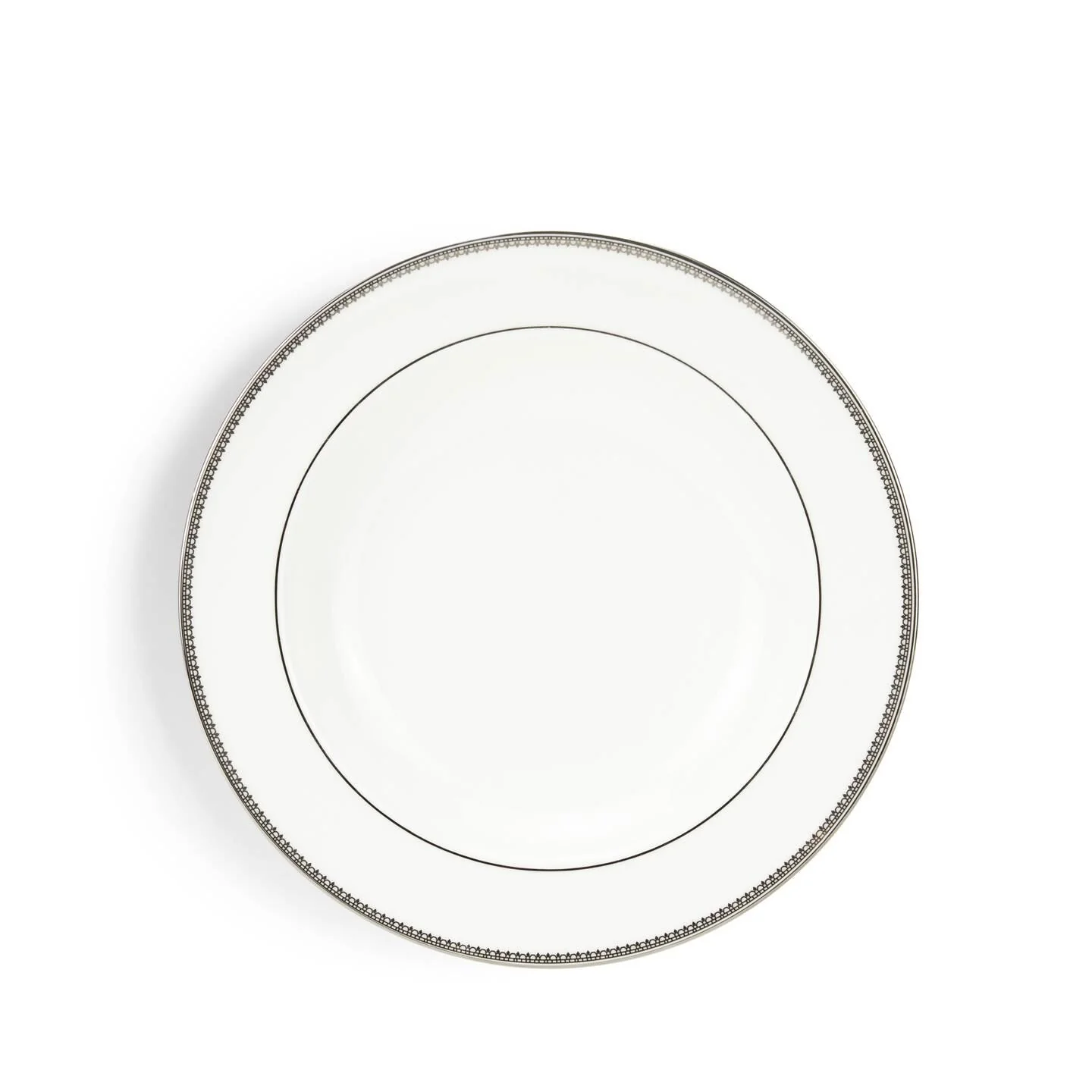 Vera Wang Lace Platinum Soup Plate