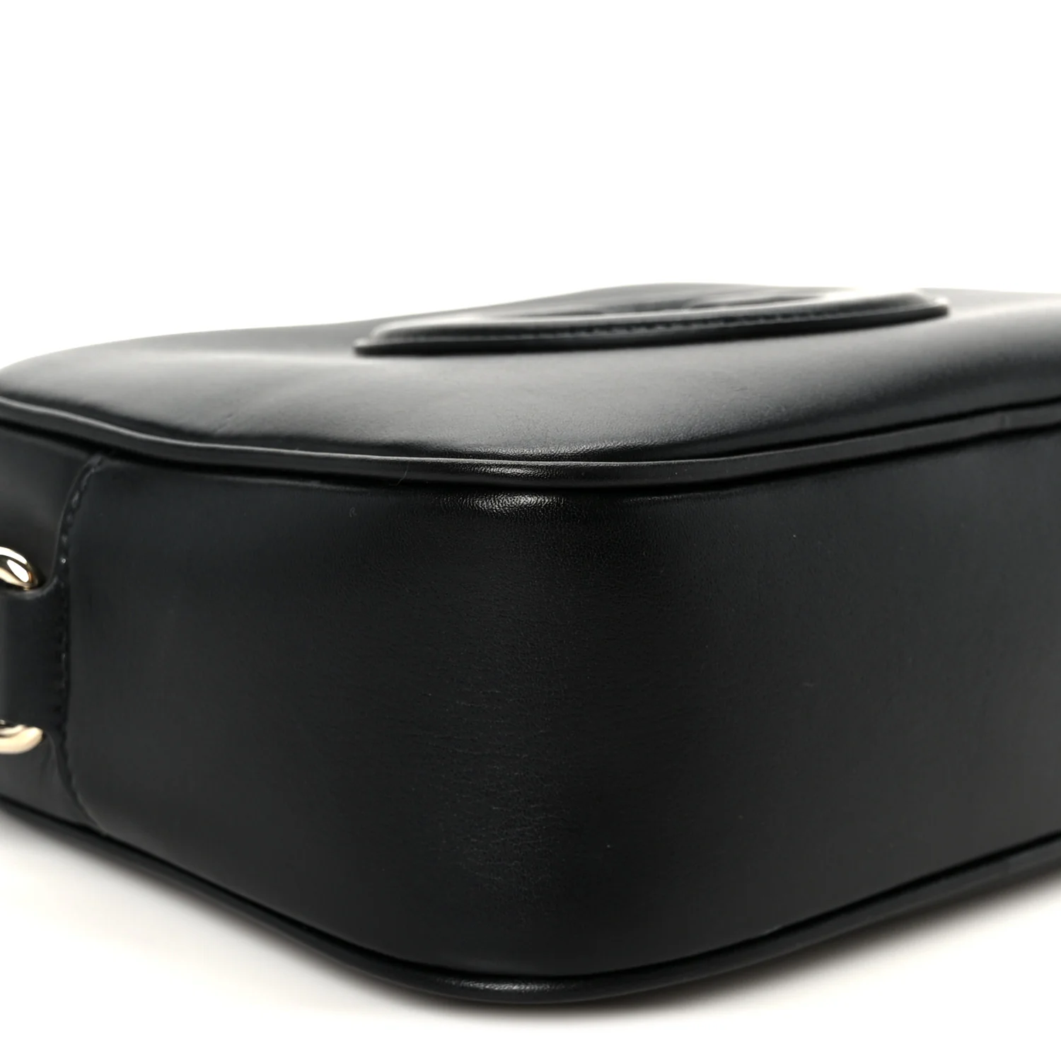 Sweetbread Calfskin Mini Blondie Bag Black