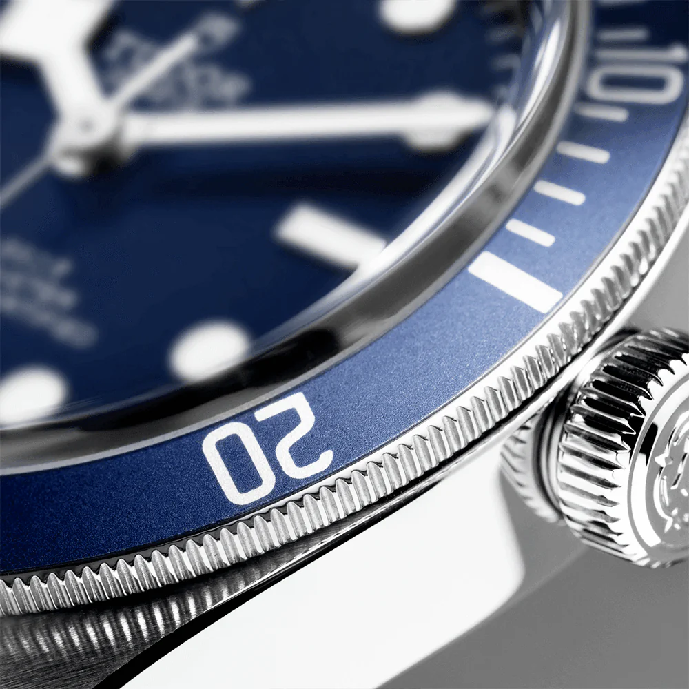 【Super Clone】TUDOR Black Bay 58 39mm Navy Blue Dial & Bezel Automatic Leather Strap Watch M79030B-0002