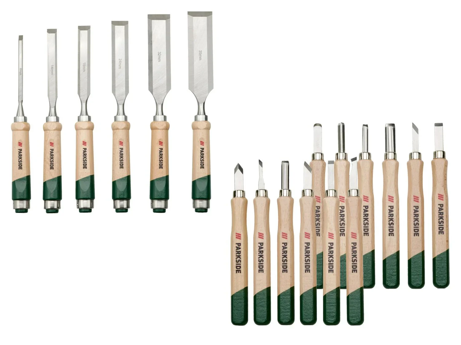 PARKSIDE Set de ciseaux  bois ou de Sculpture sur bois