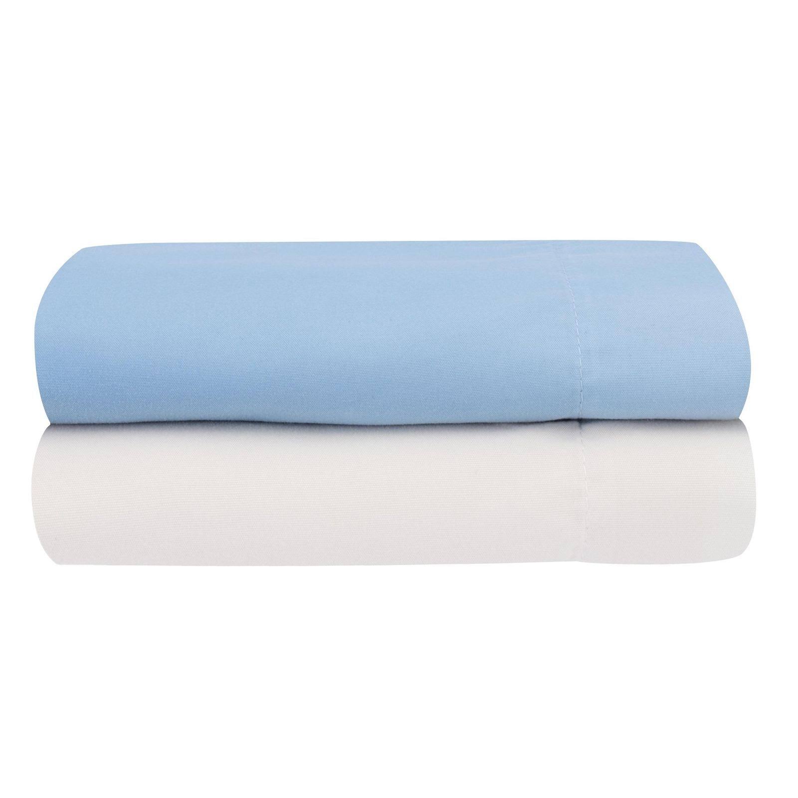 Mainstays Microfiber Basics Sheet Set, Blue, Twin