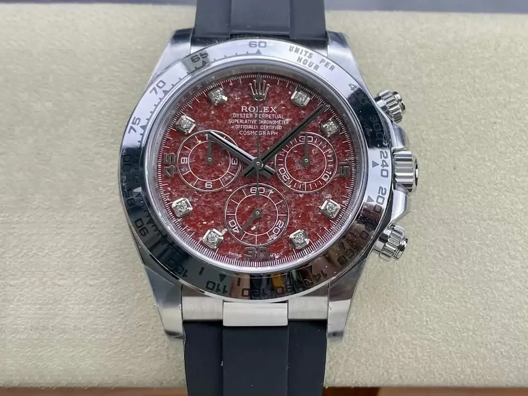 Rolex Cosmograph Daytona 116589 Clean Factory Black Strap