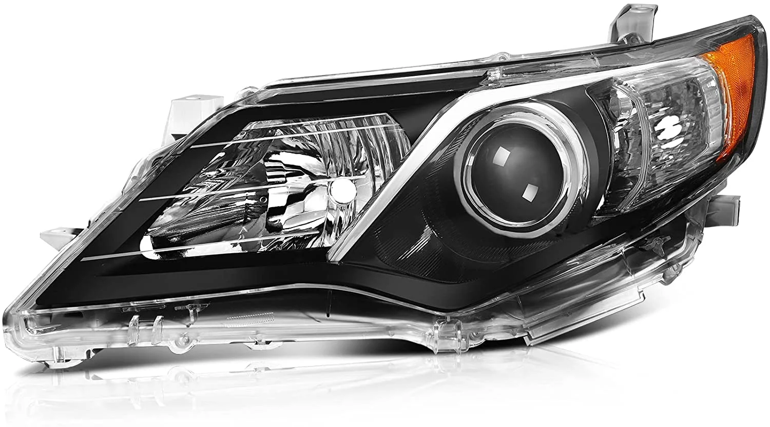 Headlights Assembly For Toyota Camry 2012-2014 Driver and Passenger Side - Image 3