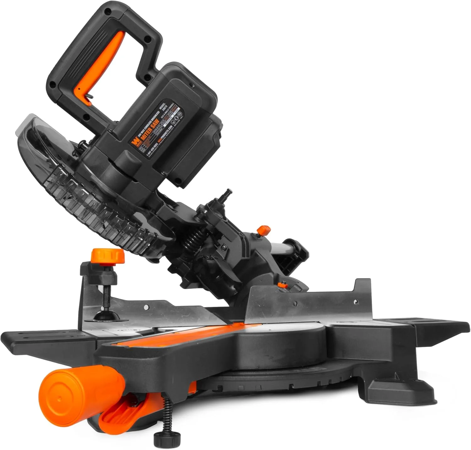 20V Max Cordless Brushless 7.25-Inch Single Bevel Sliding Compound Miter Saw with LED Cutline, 4Ah Battery and Charger (20672) - Image 4