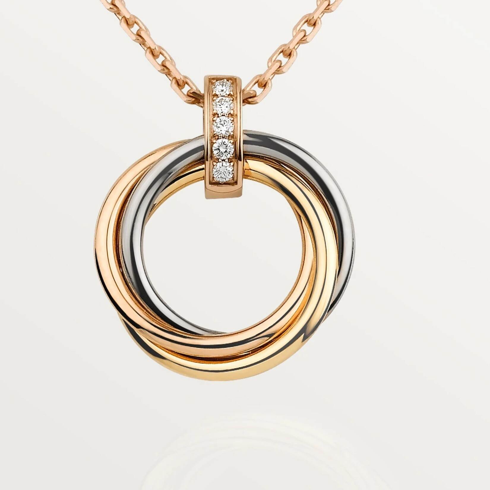 Cartier【カルティエ】トリニティ ネックレス