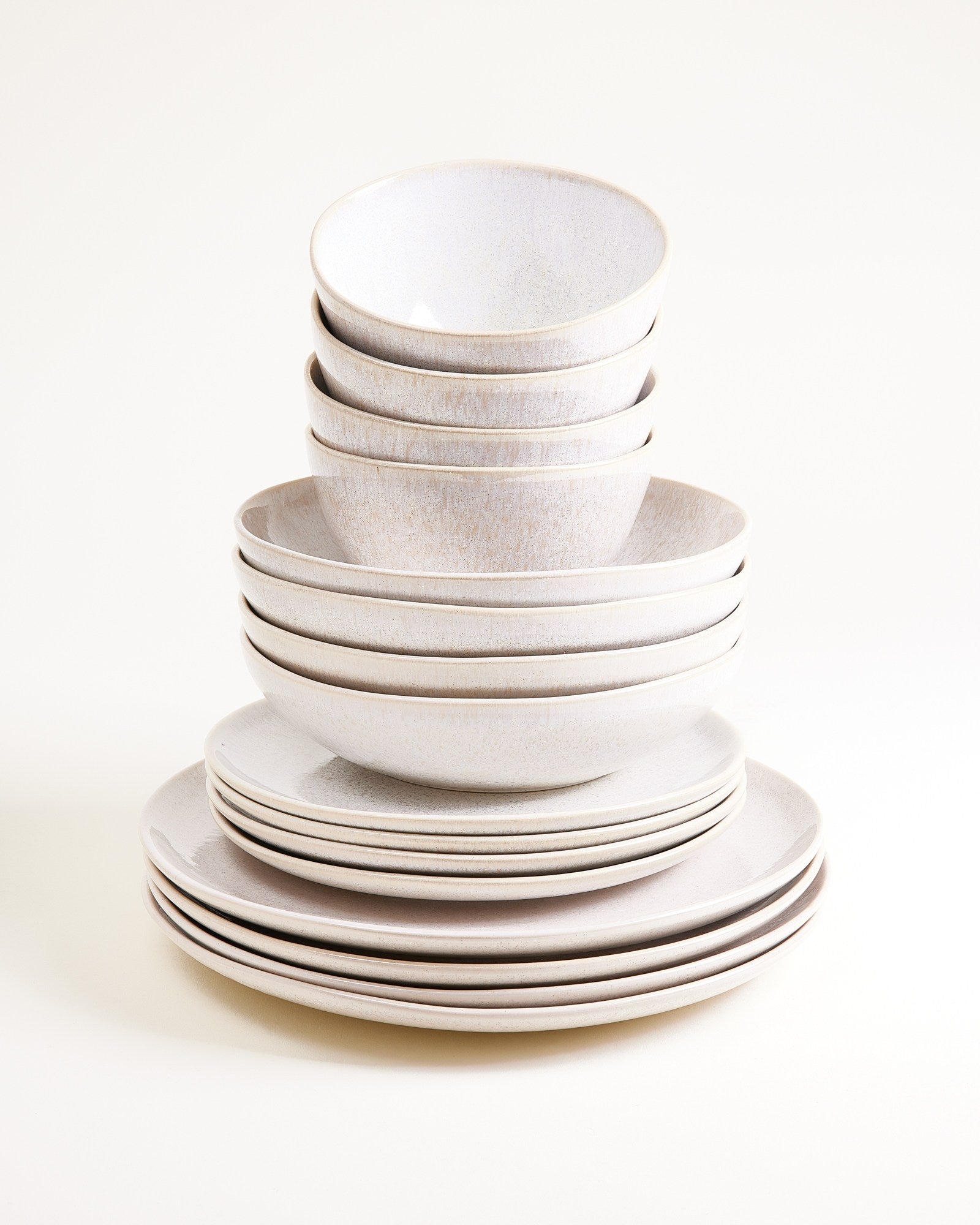 AREIA - TABLEWARE SET CLASSIC WHITE 16 PIECES