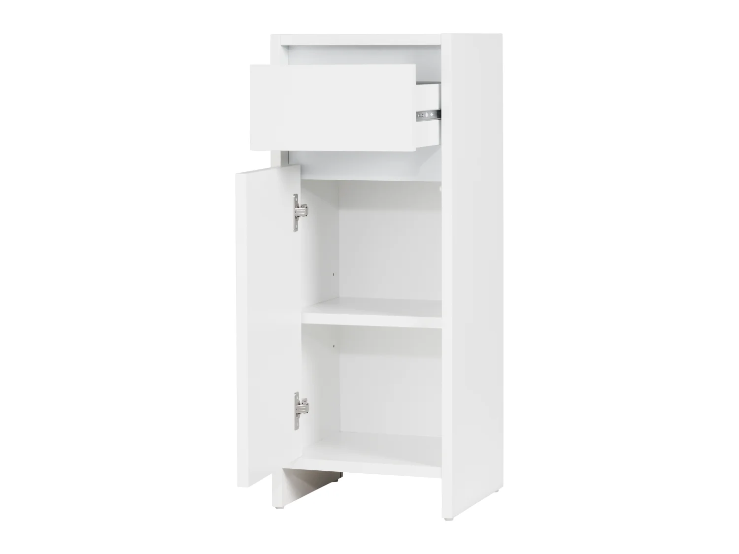 LIVARNO home Armoire latrale de salle de bains Oslo, 32 x 80 x 28 cm, blanche
