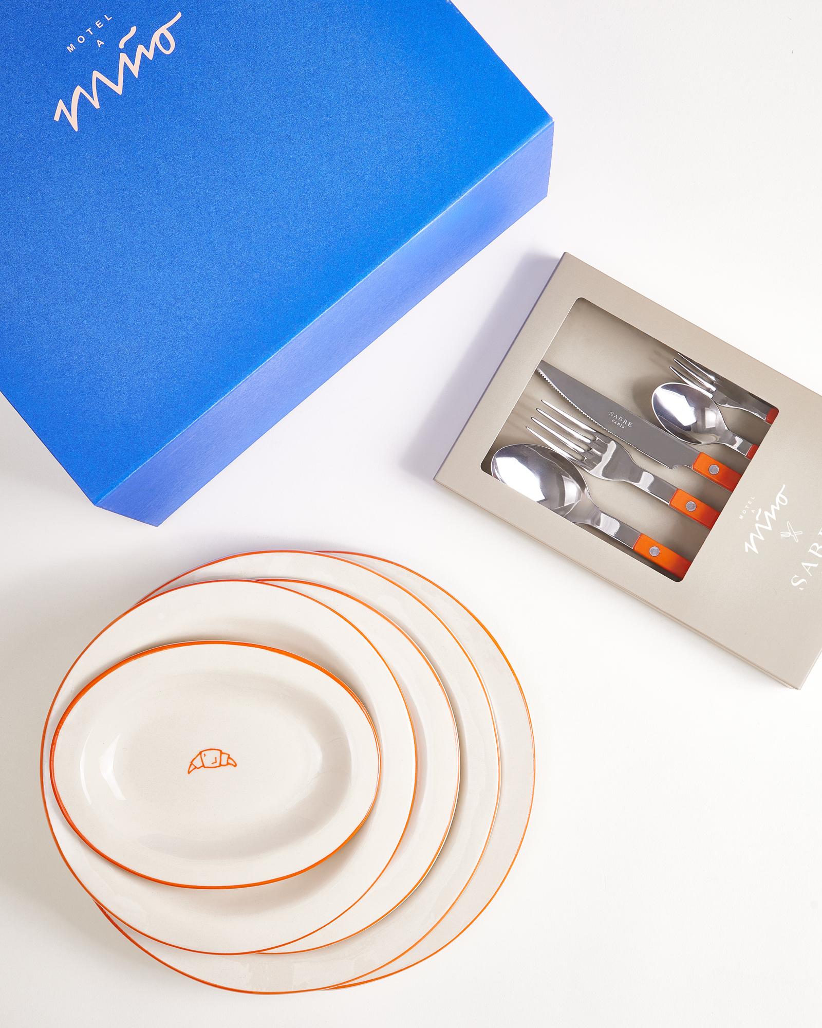 MAM X SABRE PARIS - GIFT SET ORANGE 8 PIECES