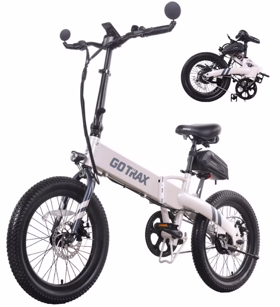 F1V2 20" Adult Folding Electric Bike, 50 Mile Long Range, 48V 10.4Ah Battery, 20MPH Speed, Compact Portable, Black(BLACK) - Image 3