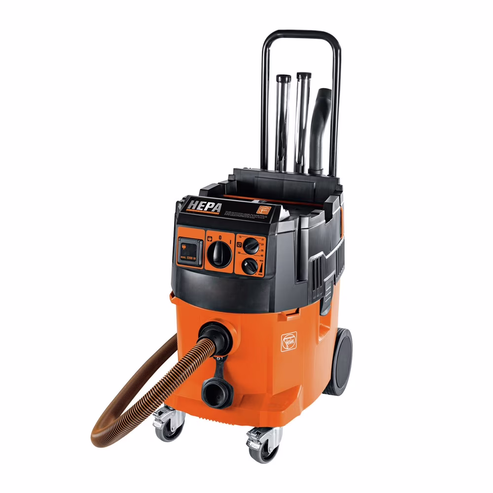 Fein 92030070990 Turbo II X AC PRO Set HEPA Wet/Dry Dust Extractor Vacuum