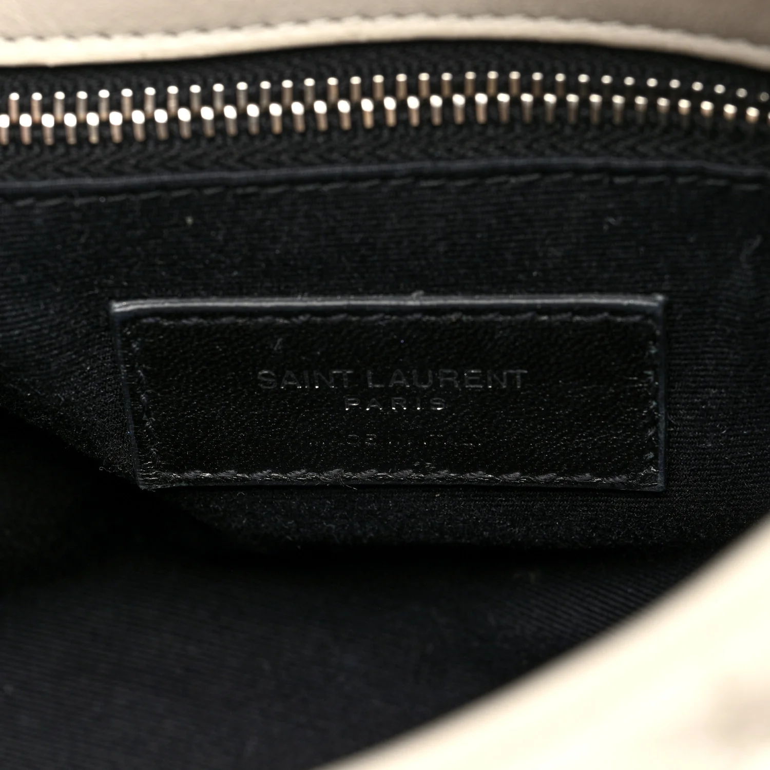 Lambskin Quilted Toy Loulou Puffer Monogram Chain Satchel Crema Soft