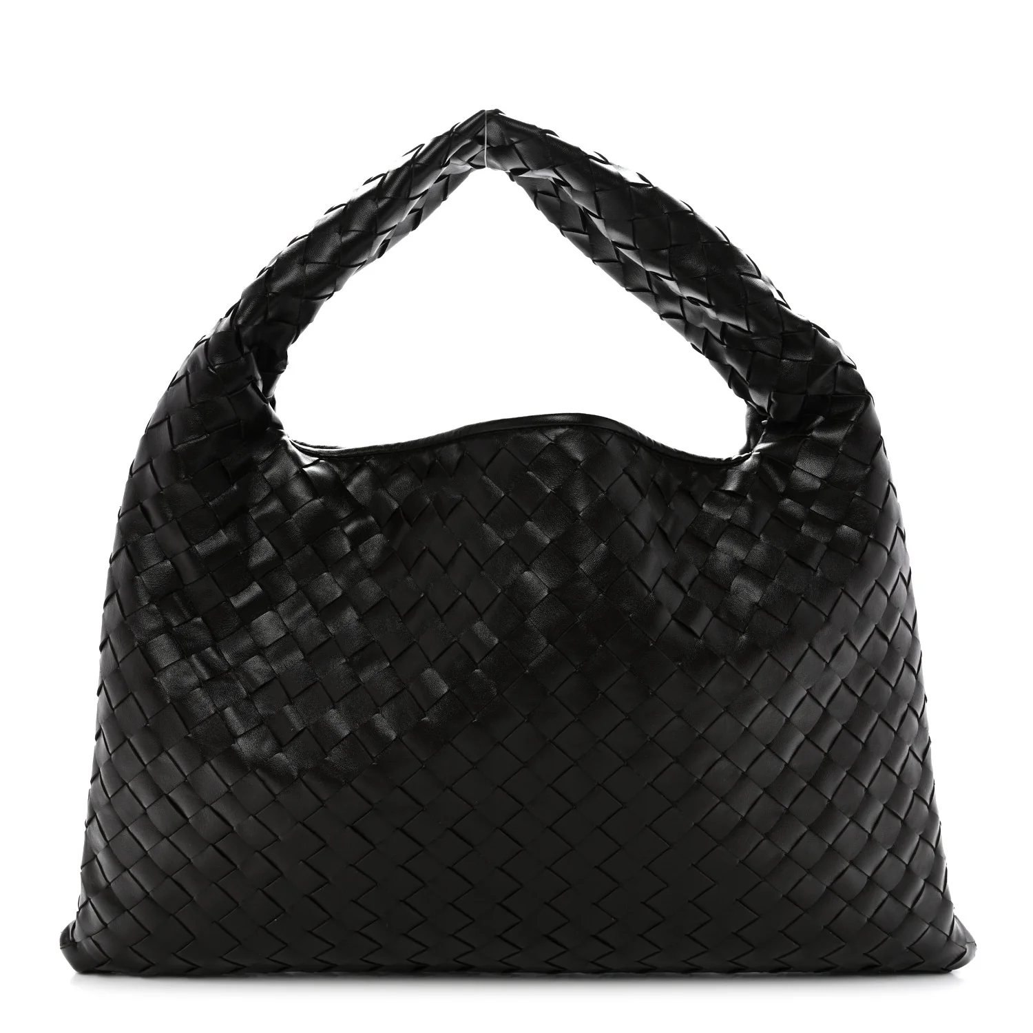 Calfskin Intrecciato Small Hop Fondant