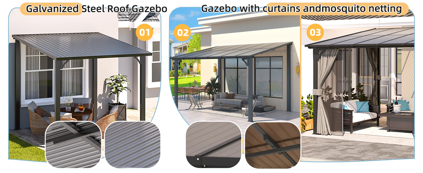 privacy gazebo