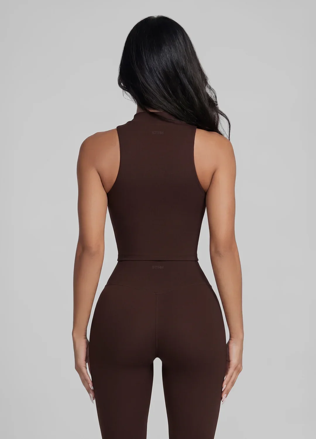 Sculpt Zip Crop Vest