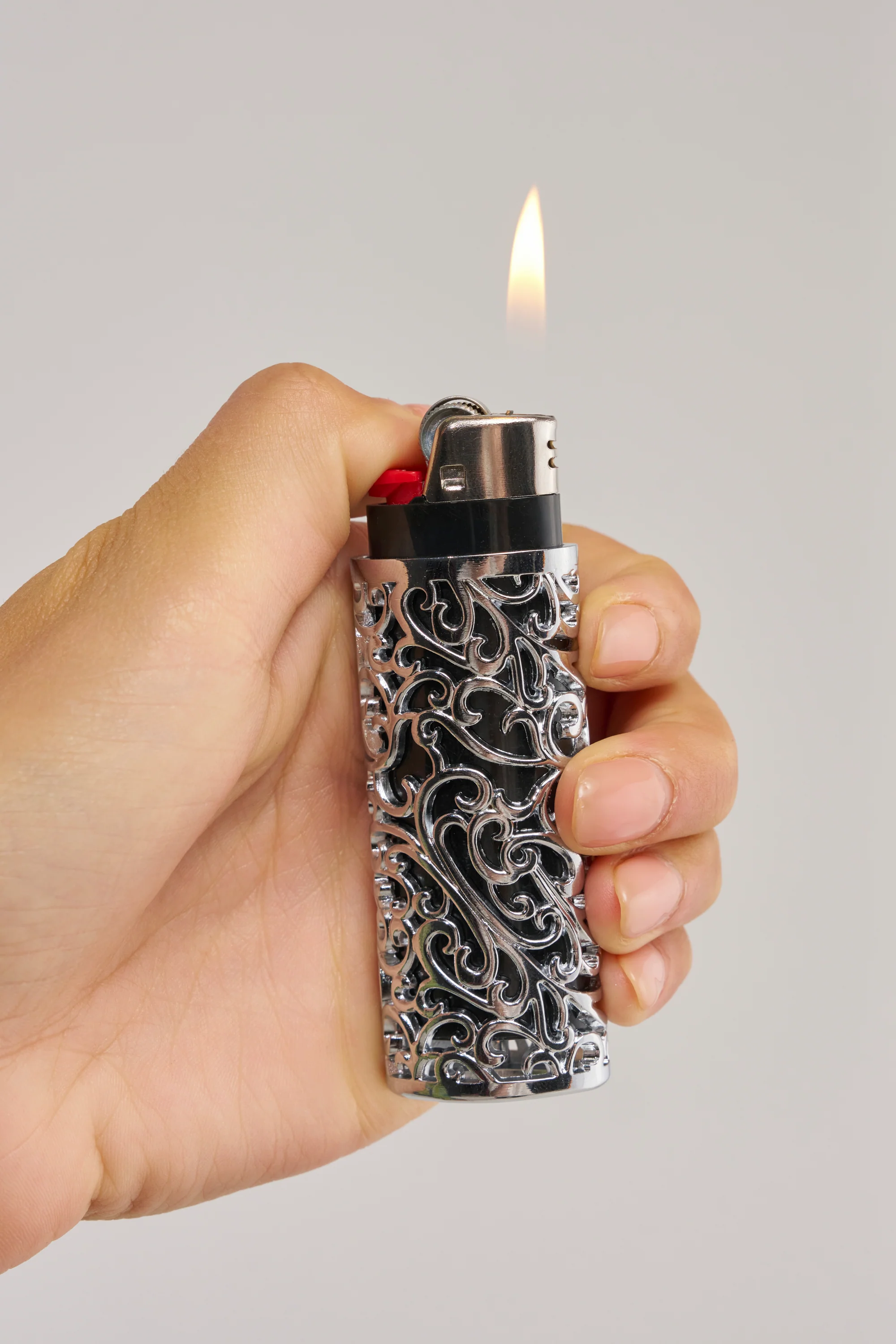 SILVER ERA LIGHTER CASE - Akira Store