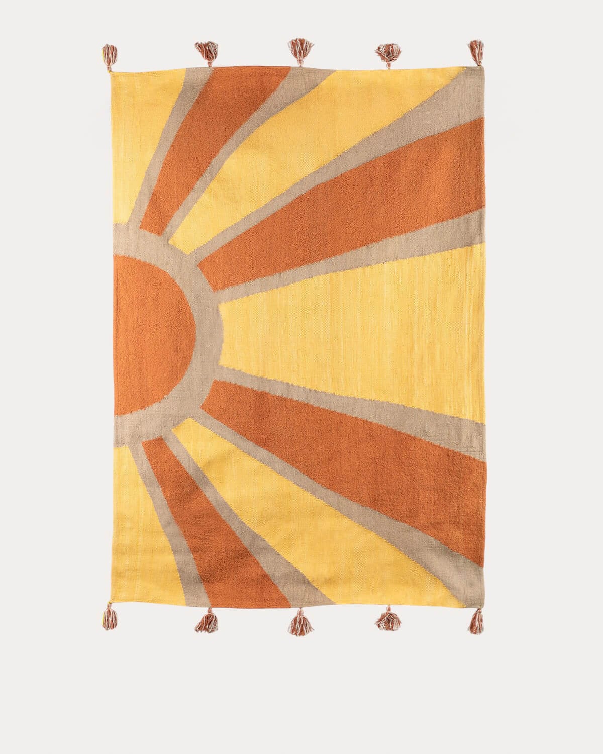 Alba - Alfombra Artesanal de Lana y Algodón (257X160 cm) Alba