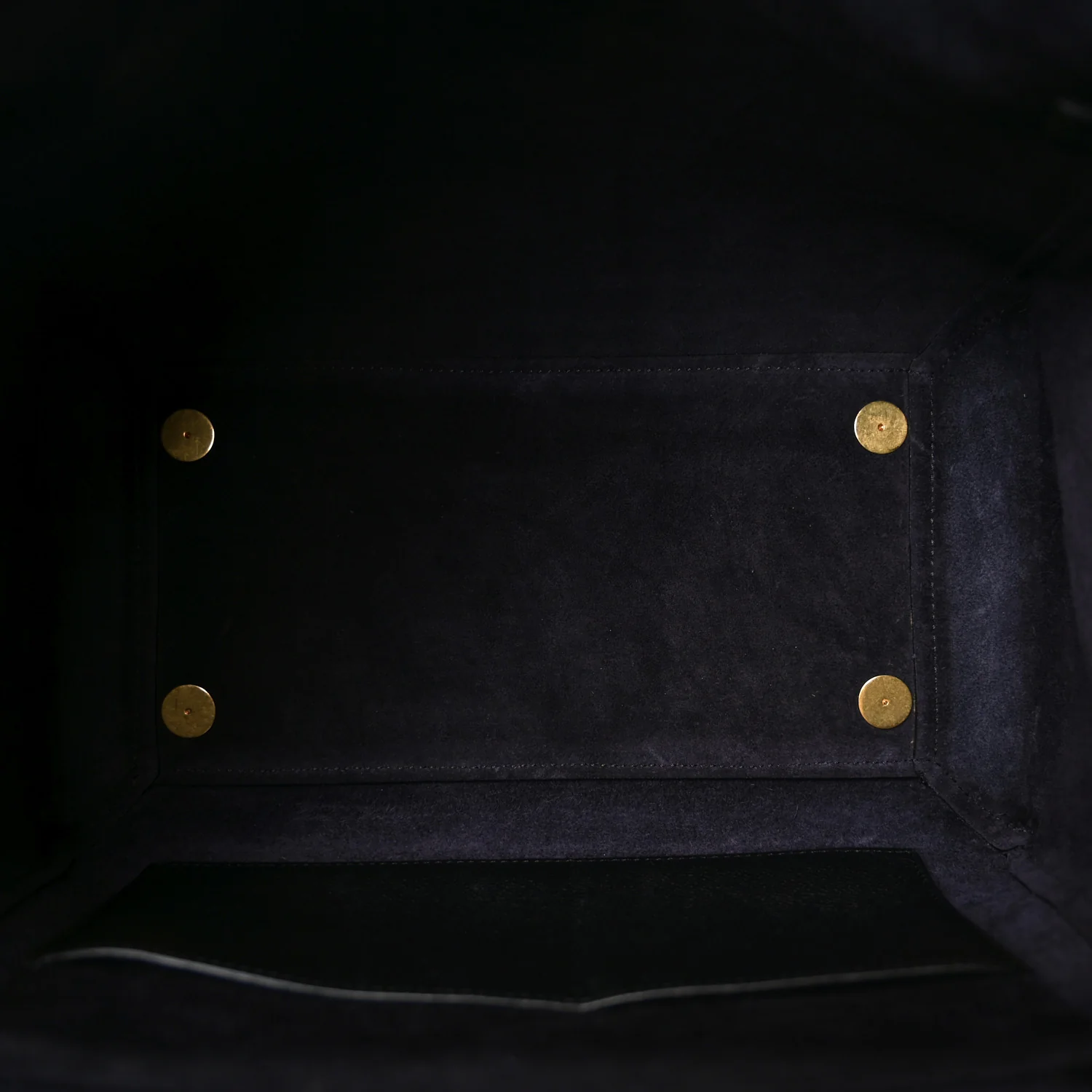Grained Calfskin Mini Belt Bag Black