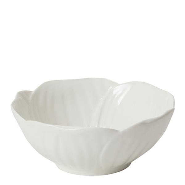 Flora skål 14 cm hvit