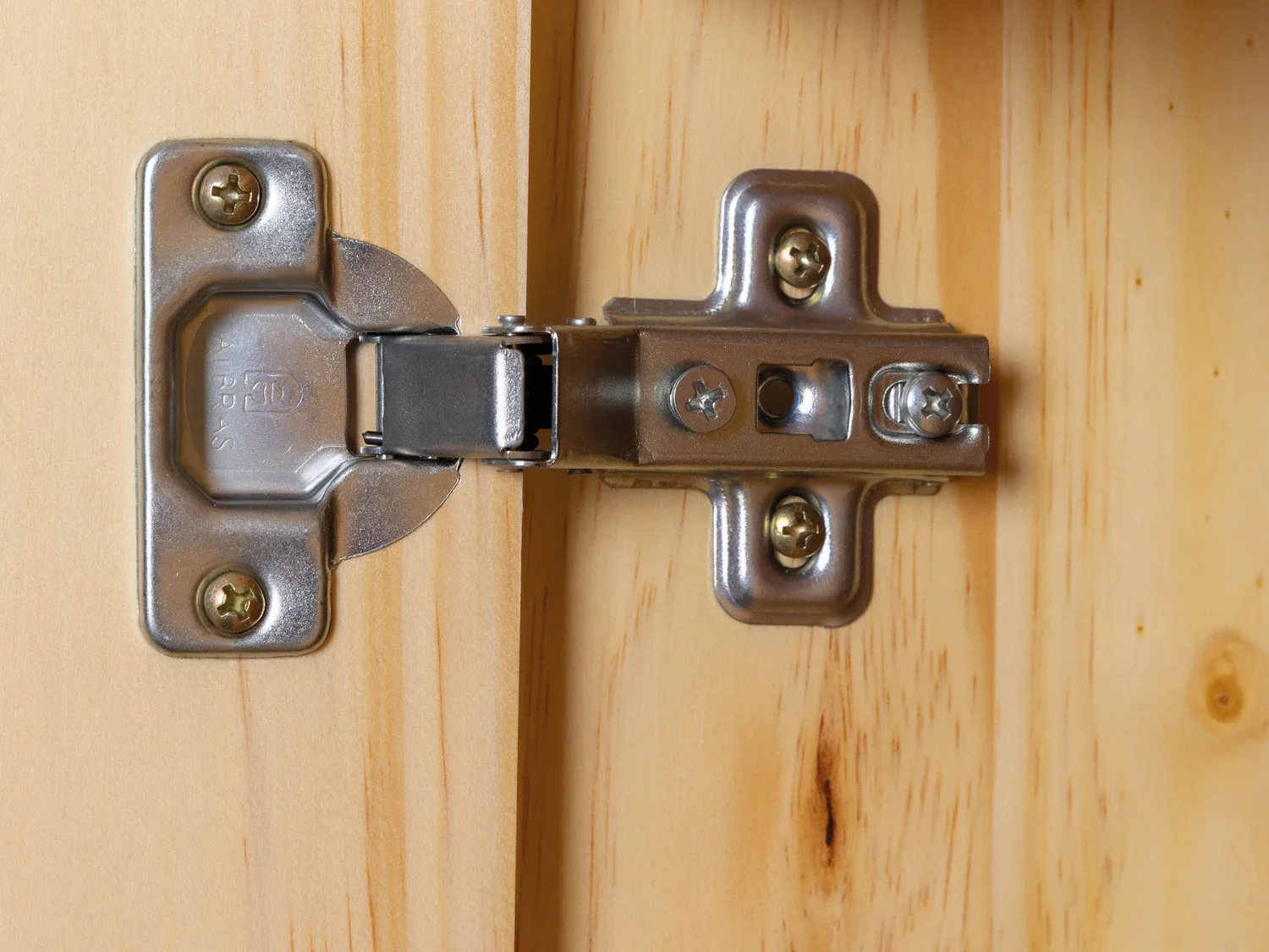 Inter Link Armoire  vtements en pin massif, veines naturelles
