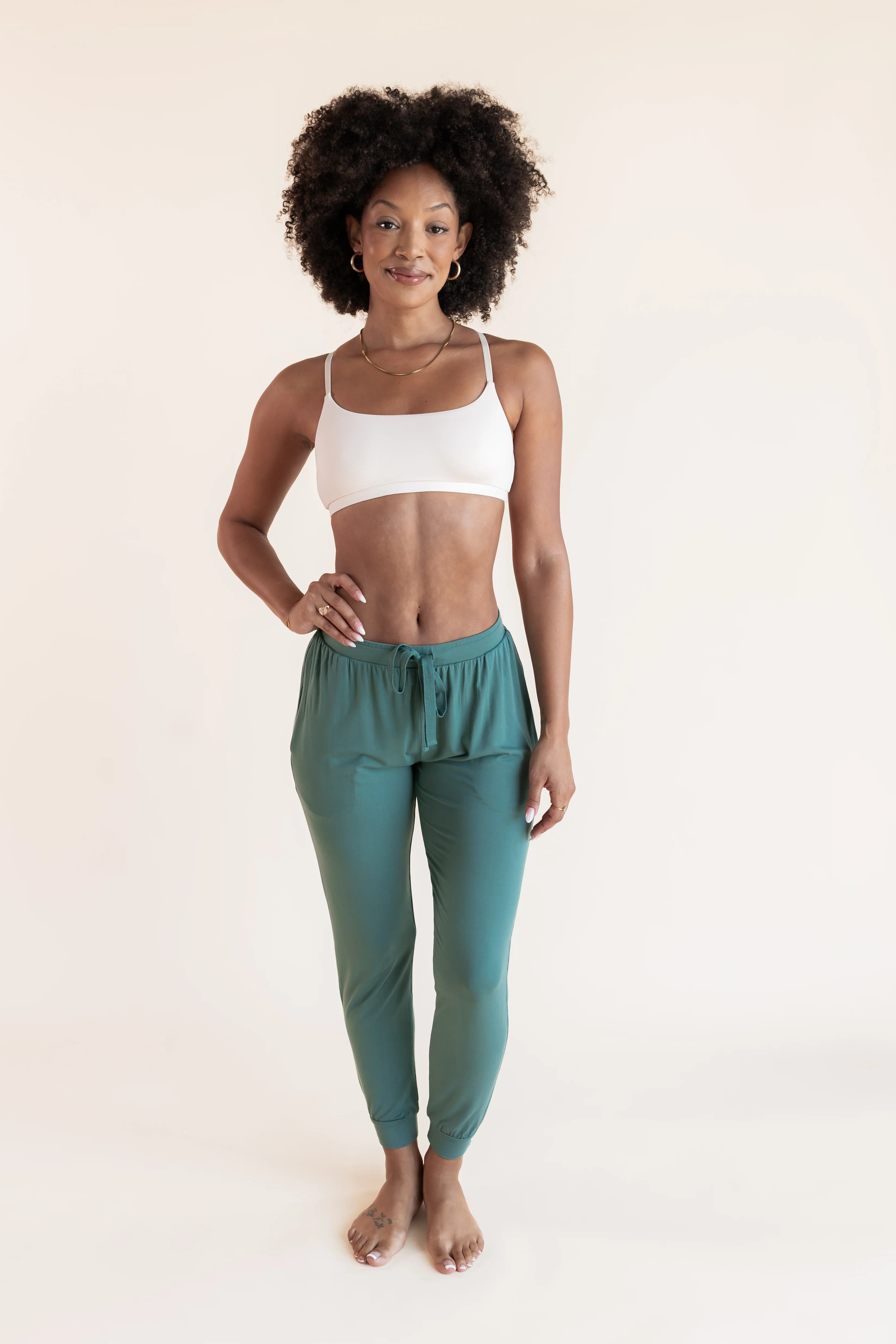 Women's Jogger Pants in Pine