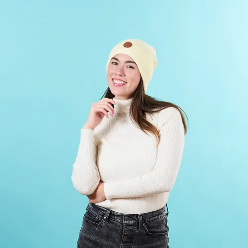 Bonnet Jungle Juice Jaune pastel