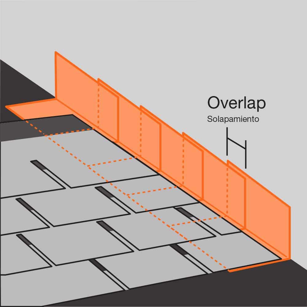 Galvanized Pre-Bent Step Flashing, 26-Gauge, 4 in. x 6 in. x 14 in., Mill Finish (Bundle)