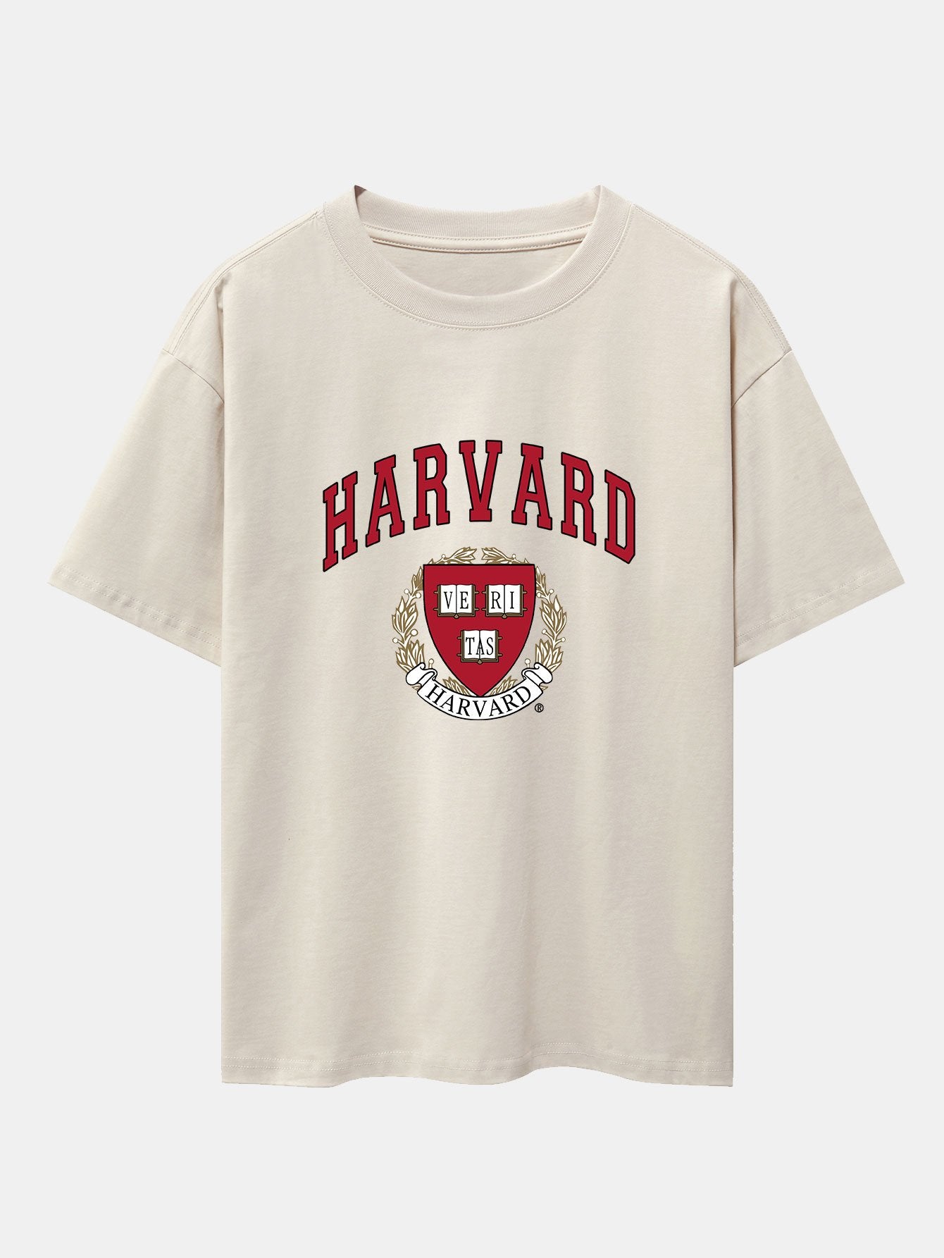 T-shirt oversize épais imprimé Harvard