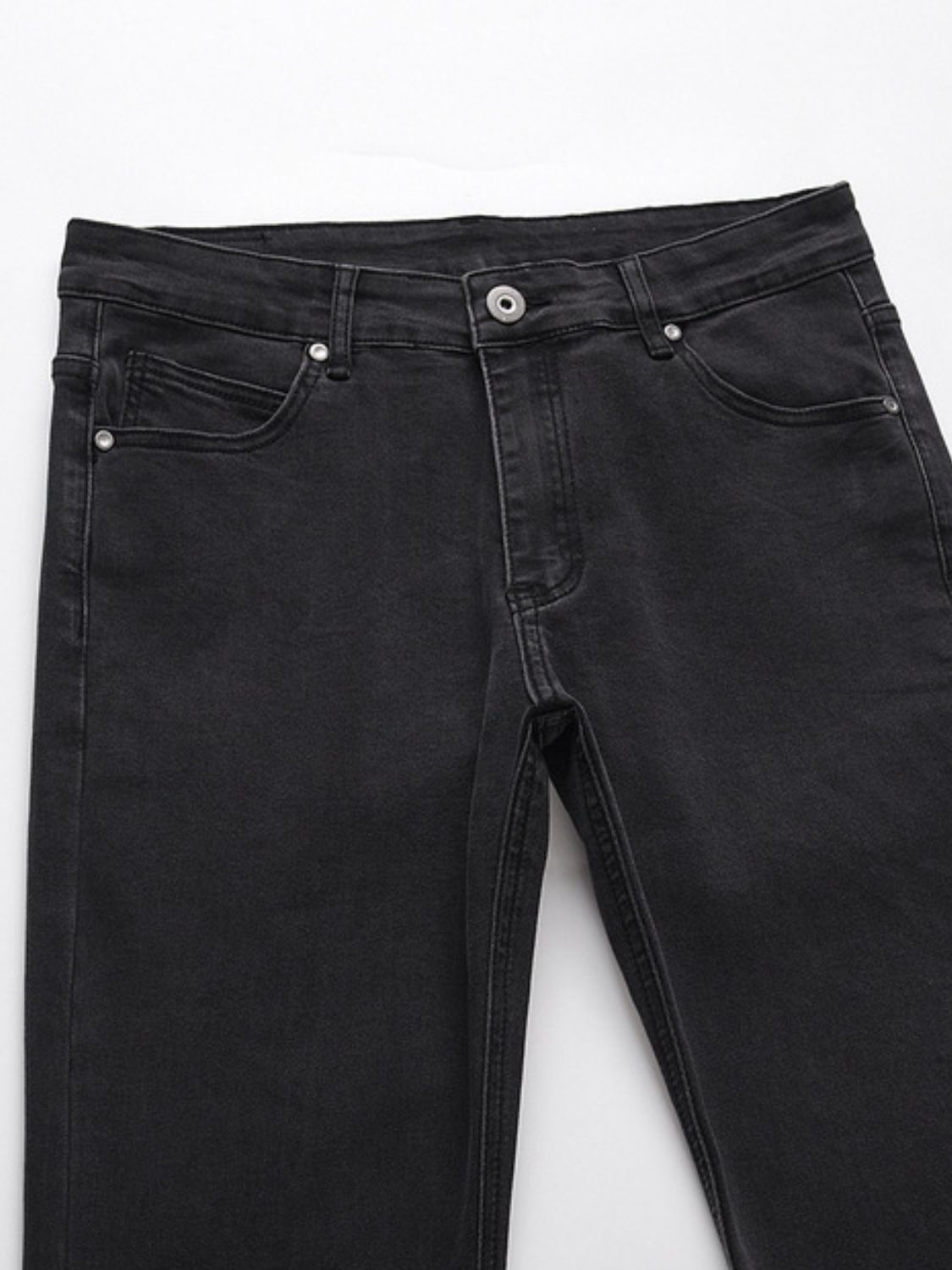 Men’s Washed Bootcut Jeans