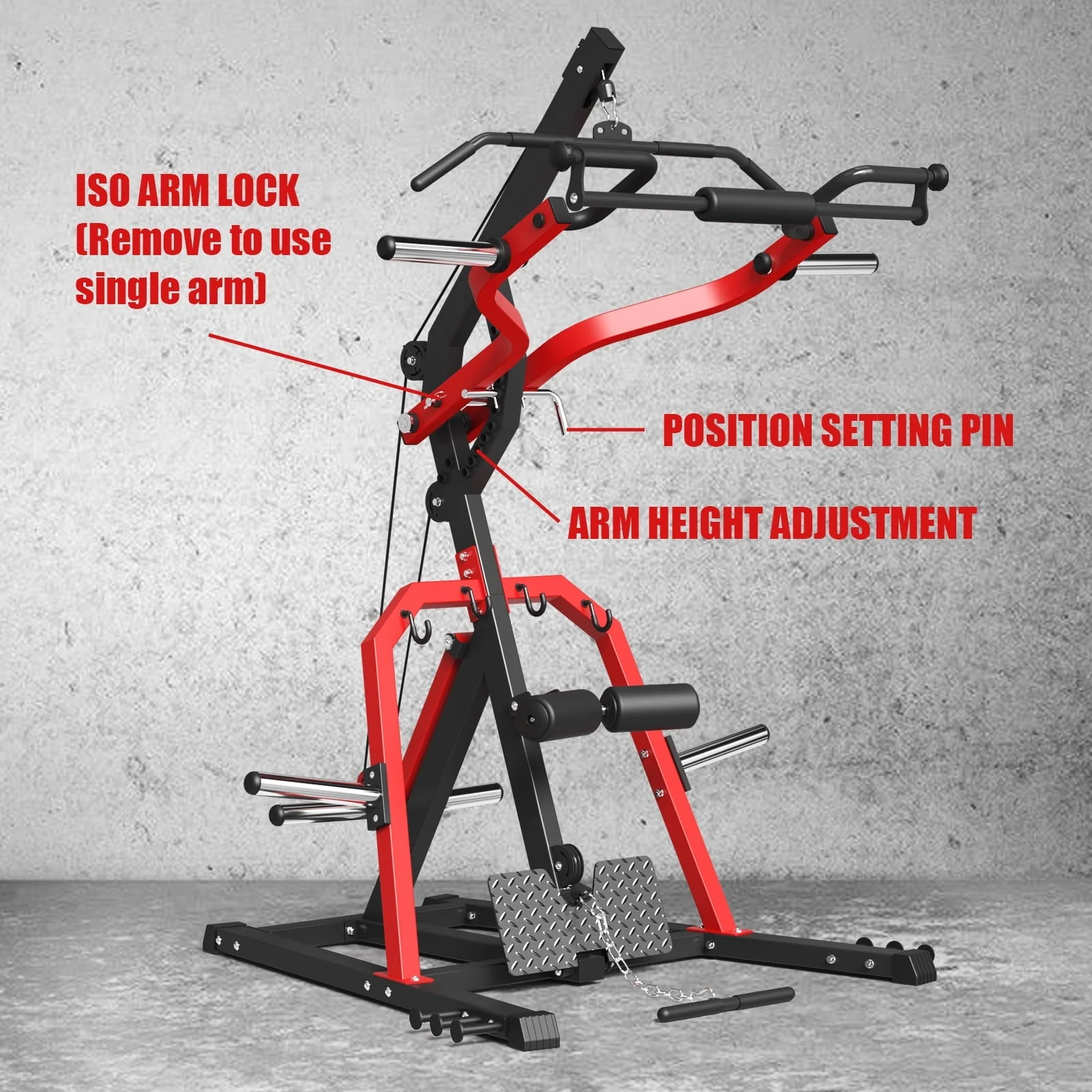 Leverage Gym, 2055LB Bench Press Machine for Strength Training, Adjustable Full Body Workout Machine for Home Gym - Image 8