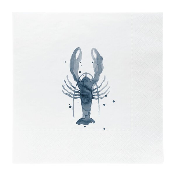 Lunsjserviett 33x33 cm 20 stk hummer