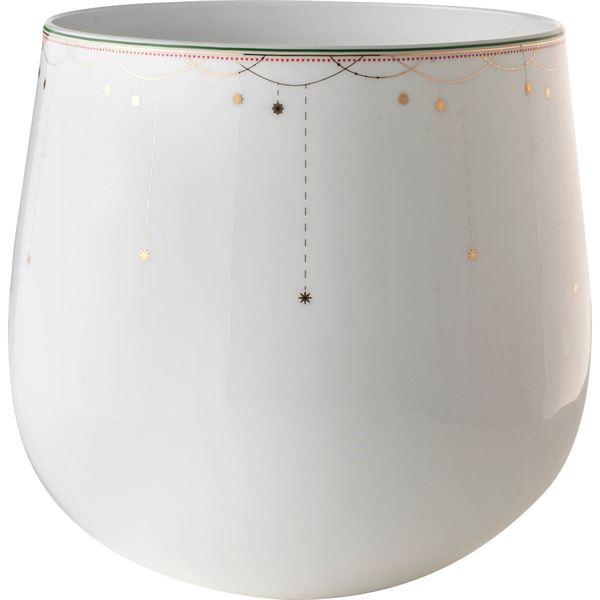 Julemorgen Girlander krukke 21 cm