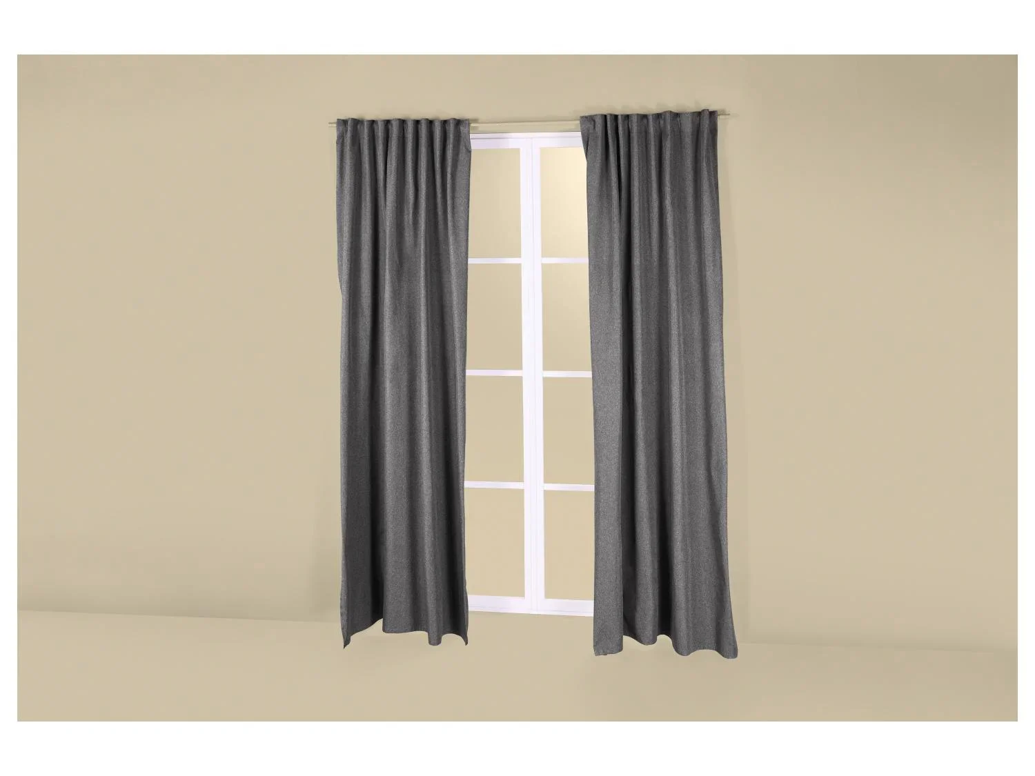 LIVARNO Set de 2 Rideaux obscurcissants premium