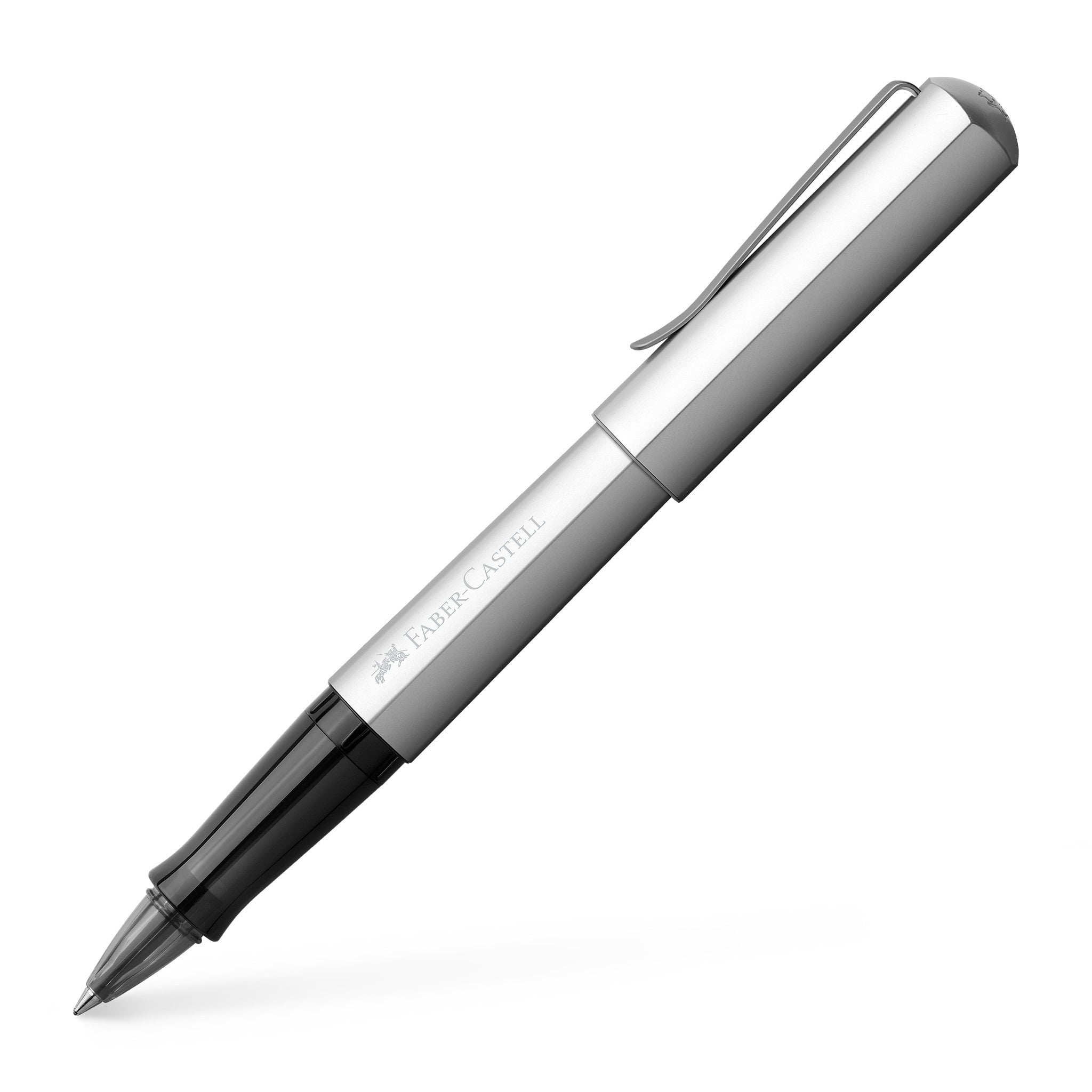Coffret cadeau HEXO Rollerball et stylo à bille, argent