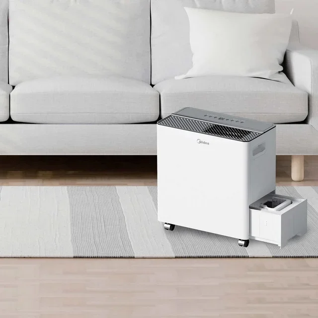 Restored Smart 50 Pint Dehumidifier with Built in Pump, (Refurbished)(White/50 Pint) Image 3