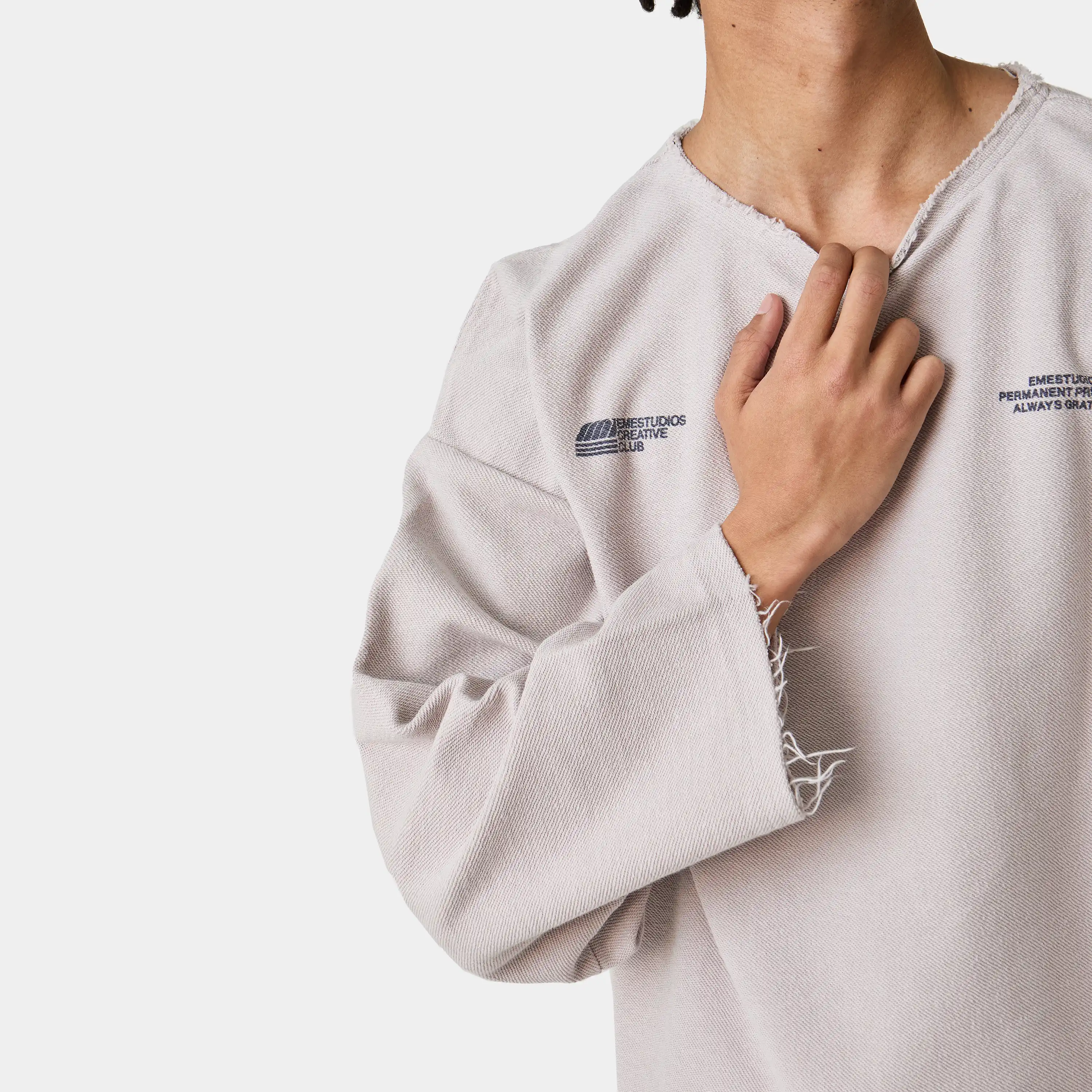 Suit Off Sand Oversized Crewneck