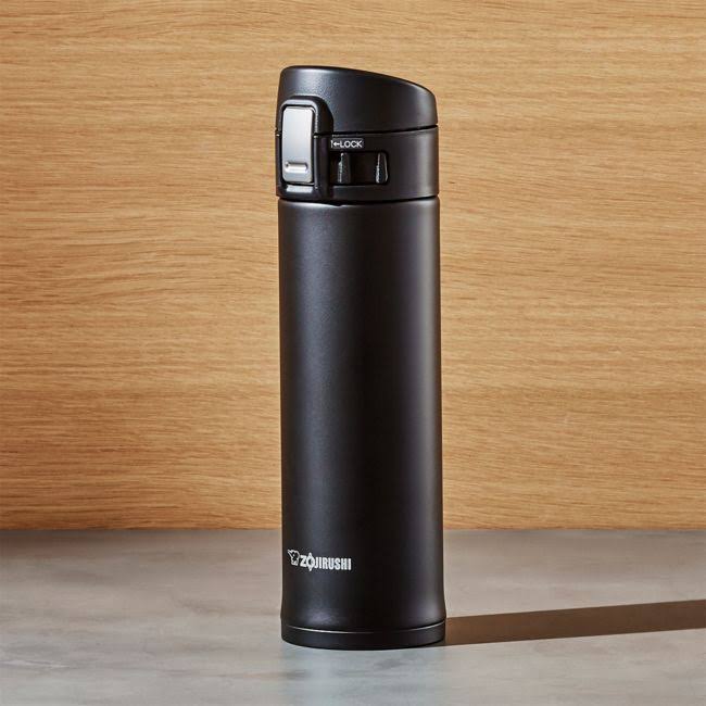 Zojirushi 16 oz Black Stainless Steel Mug